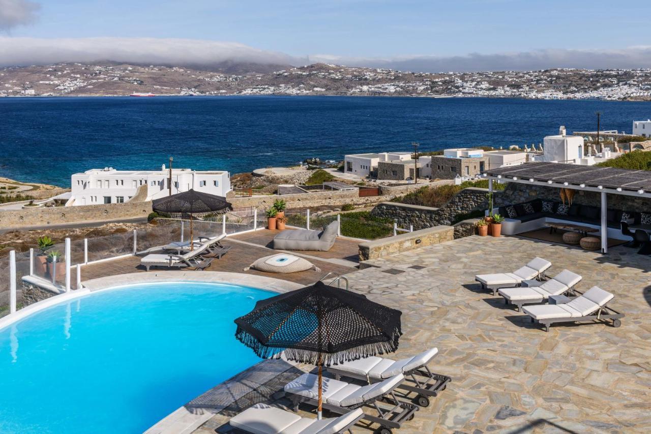 Cosset Villa Bohochic Sea&Harbourview And Sunset By One-Villas Ornos  Exteriér fotografie