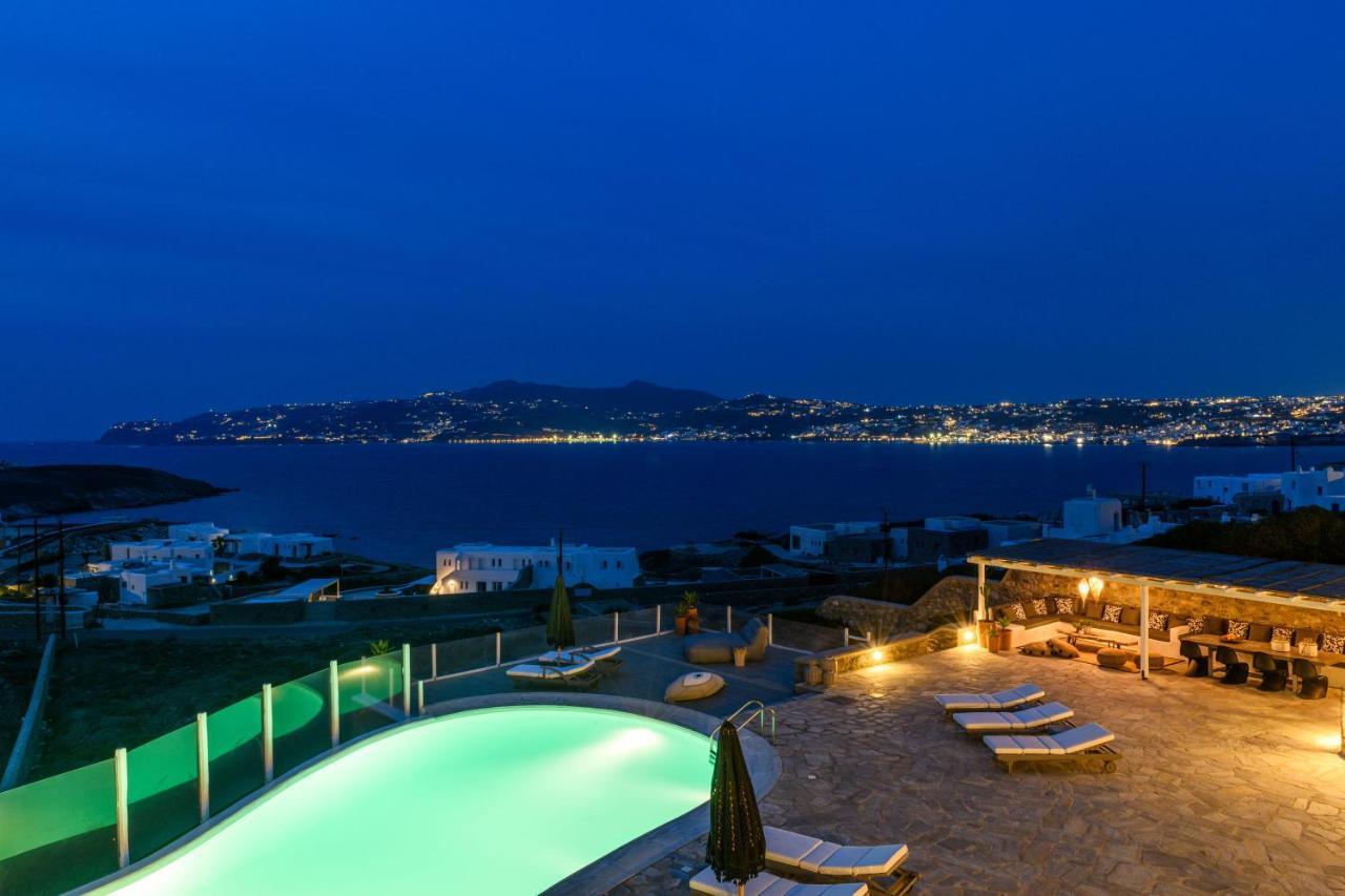 Cosset Villa Bohochic Sea&Harbourview And Sunset By One-Villas Ornos  Exteriér fotografie