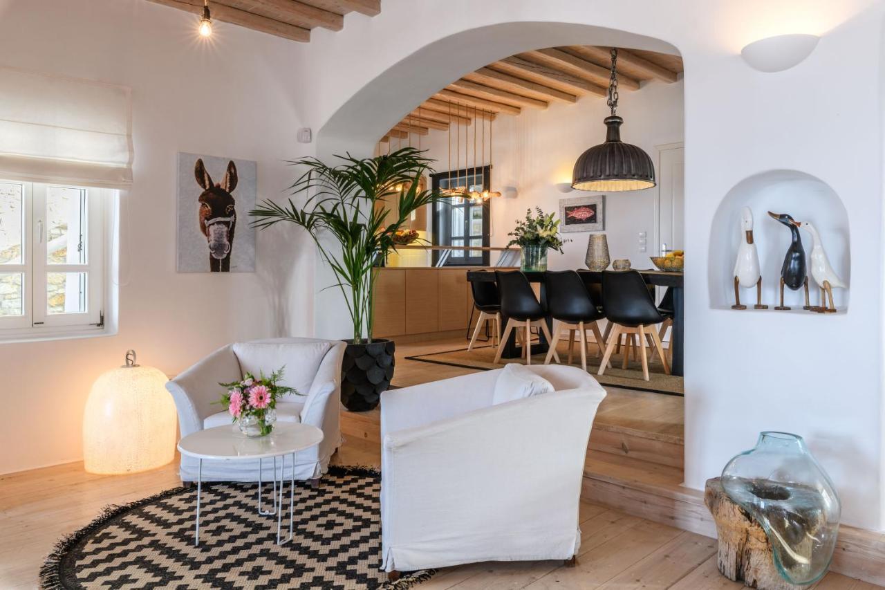 Cosset Villa Bohochic Sea&Harbourview And Sunset By One-Villas Ornos  Exteriér fotografie