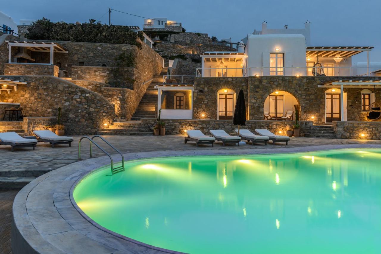 Cosset Villa Bohochic Sea&Harbourview And Sunset By One-Villas Ornos  Exteriér fotografie