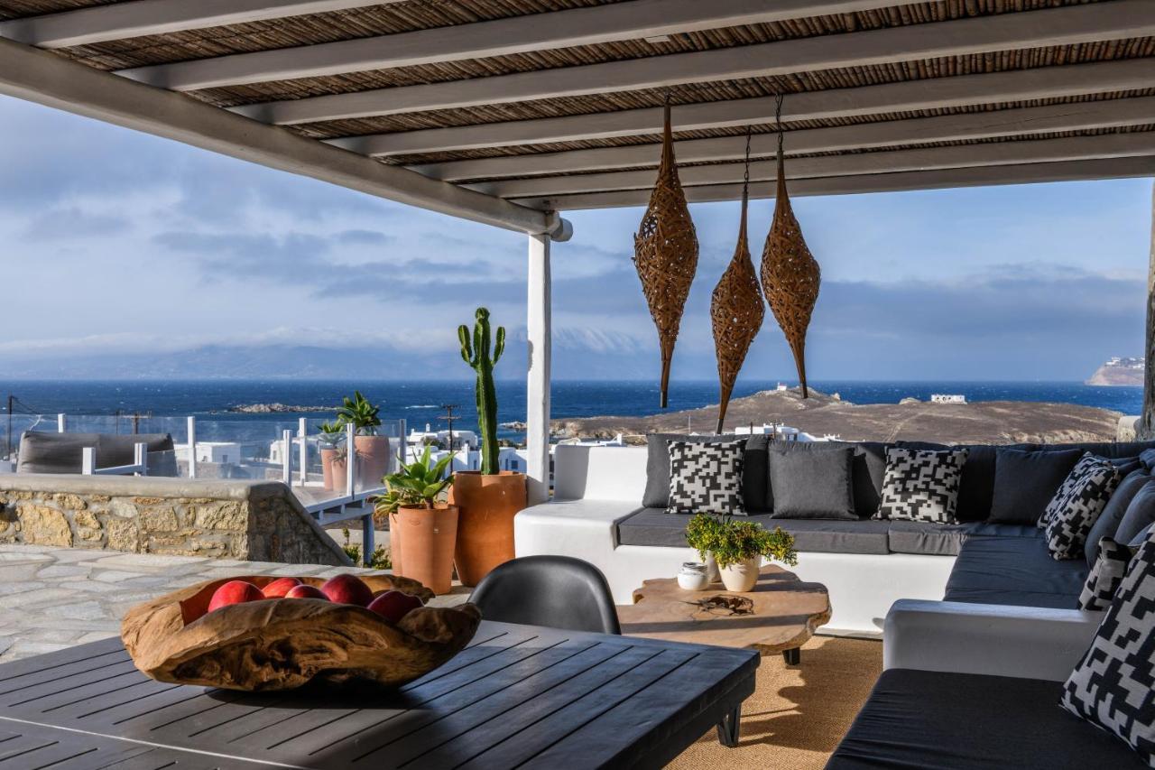 Cosset Villa Bohochic Sea&Harbourview And Sunset By One-Villas Ornos  Exteriér fotografie