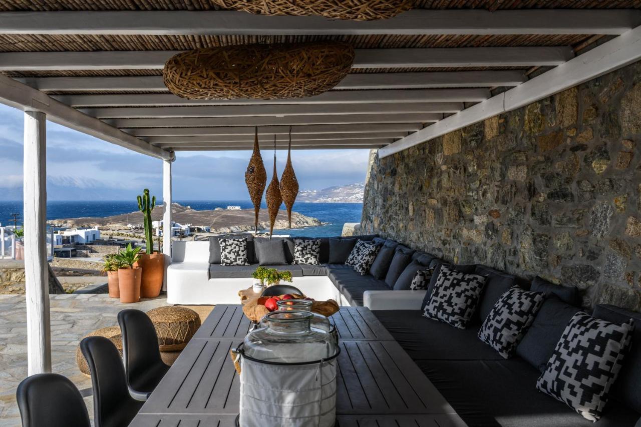 Cosset Villa Bohochic Sea&Harbourview And Sunset By One-Villas Ornos  Exteriér fotografie