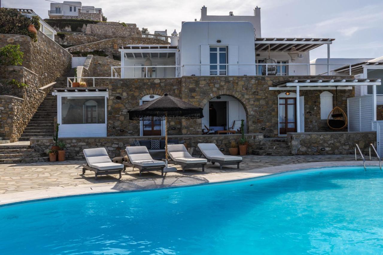 Cosset Villa Bohochic Sea&Harbourview And Sunset By One-Villas Ornos  Exteriér fotografie